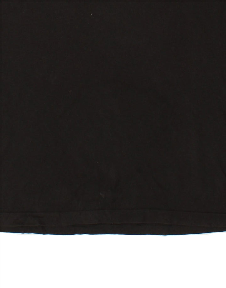 ADIDAS Mens T-Shirt Top Medium Black Cotton | Vintage Adidas | Thrift | Second-Hand Adidas | Used Clothing | Messina Hembry 