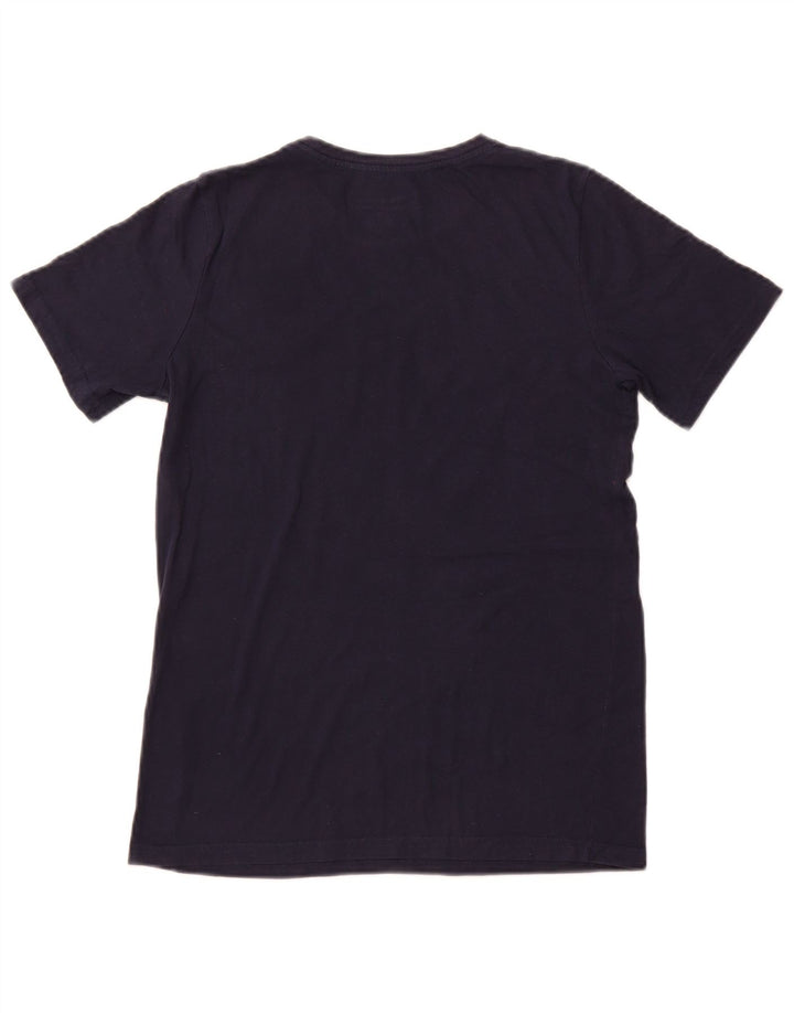 CHAMPION Dame grafisk T-shirt Top UK 18 XL Navy Blue