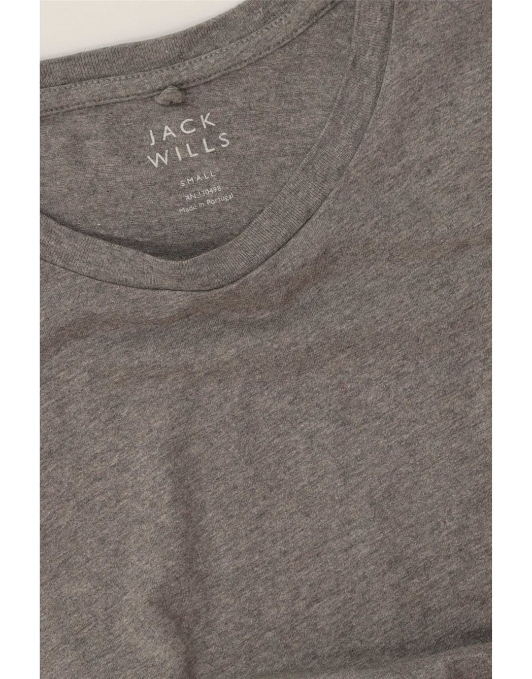 Jack Wills Herre T-Shirt Top Lille Grå Flecked