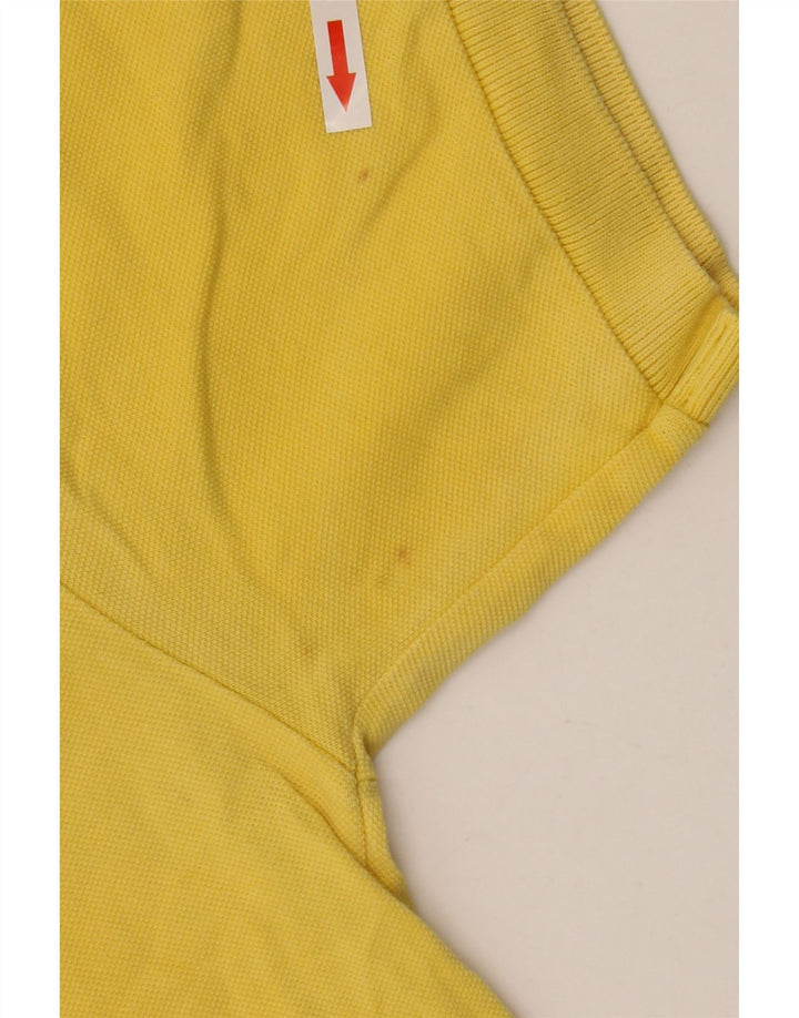 Kappa herre poloshirt stor gul bomuld