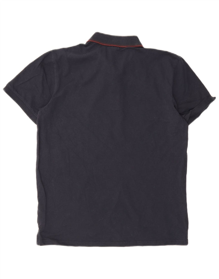 JACK & JONES Poloskjorte til mænd Medium Navyblå Bomuld