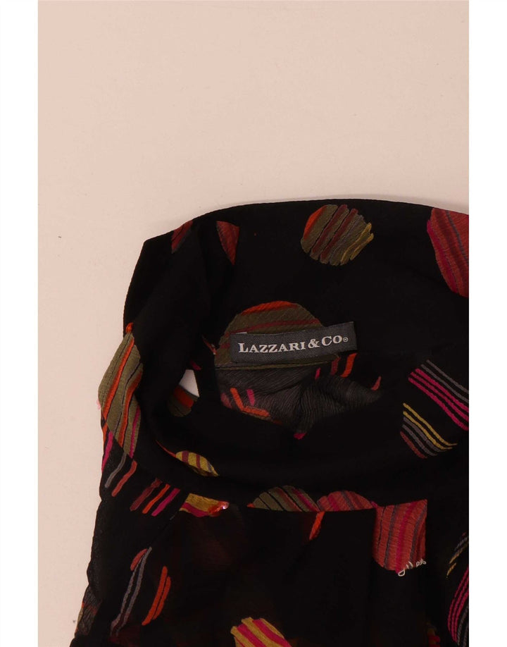 Lazzari ærmeløs maxikjole til kvinder IT 44 Medium Black Polka Dot