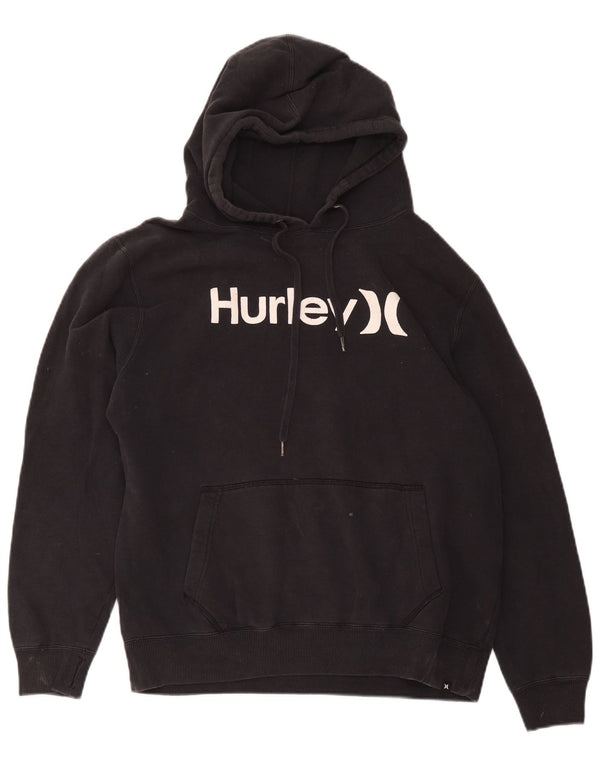 Hurley Boys Grafisk Hoodie Jumper 15-16 år Sort