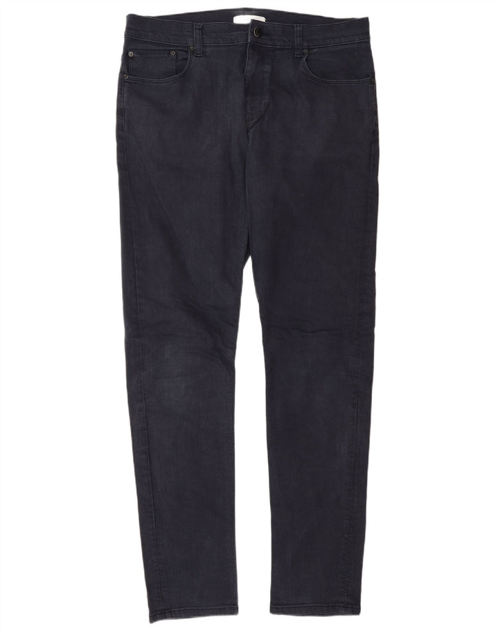 Reiss Slim Jeans til mænd W34 L32 Marineblå bomuld