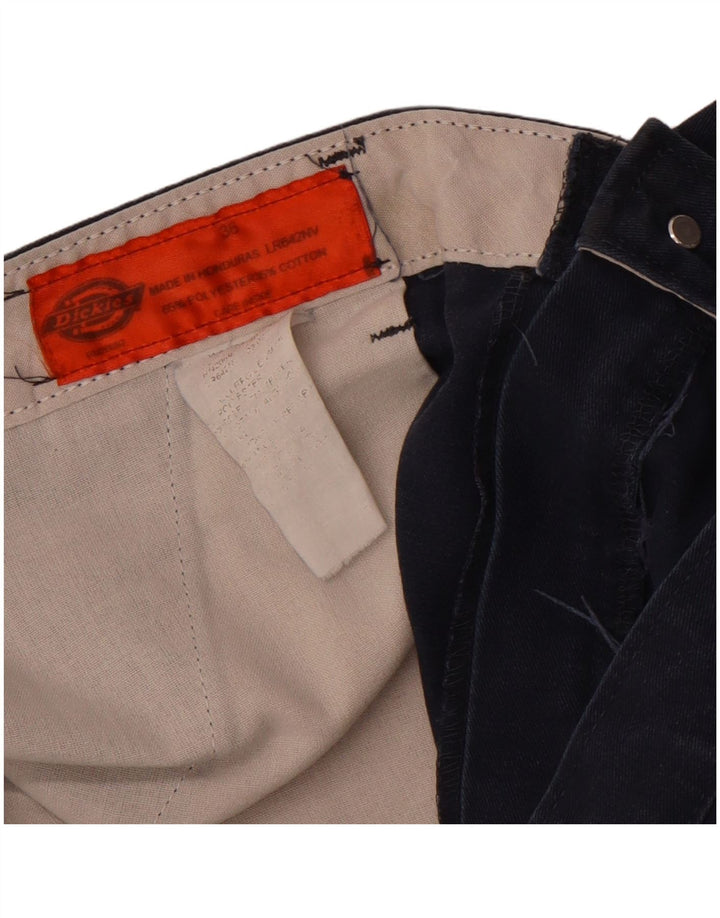 DICKIES Mens Cargo Shorts W36 Large  Navy Blue Polyester