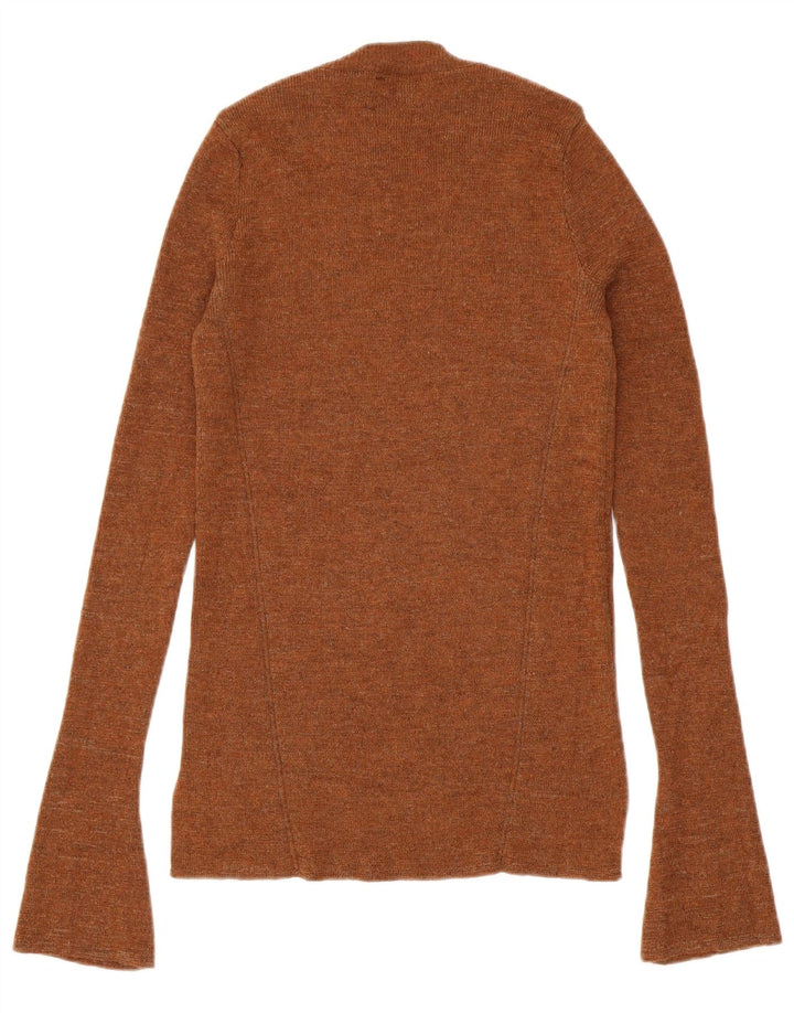 Zara Dame sweater med rund hals DK 12 Medium Brun