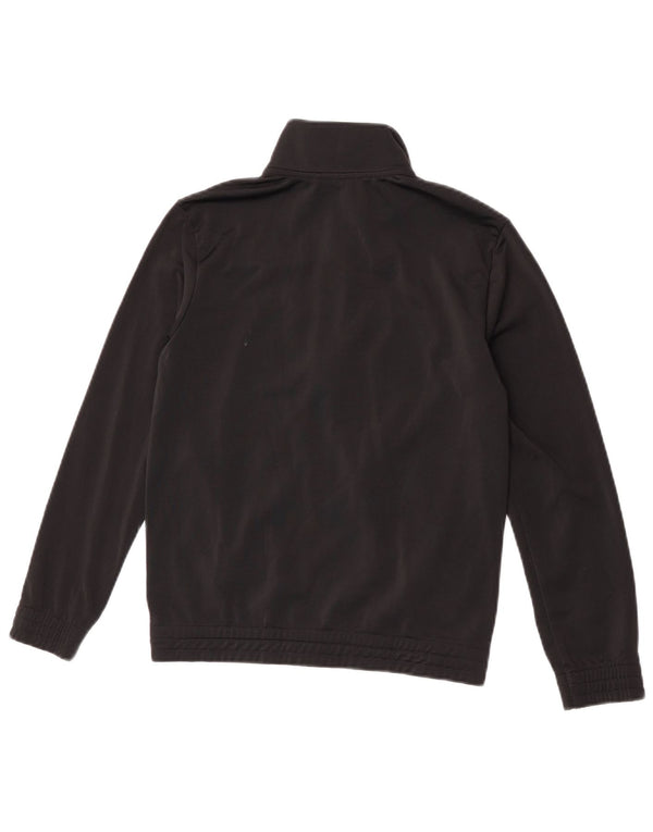 ADIDAS Træningsdragt til drenge Topjakke 10-11 år Sort Colourblock Polyester