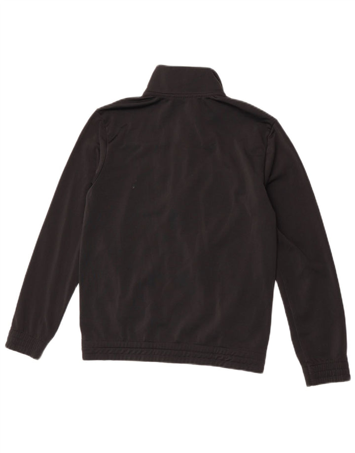 ADIDAS Træningsdragt til drenge Topjakke 10-11 år Sort Colourblock Polyester