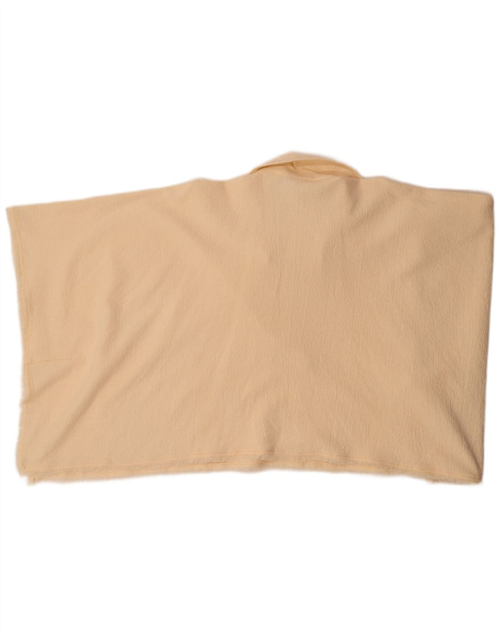 Zara Dame Poncho Crop Top UK 14 Medium Beige