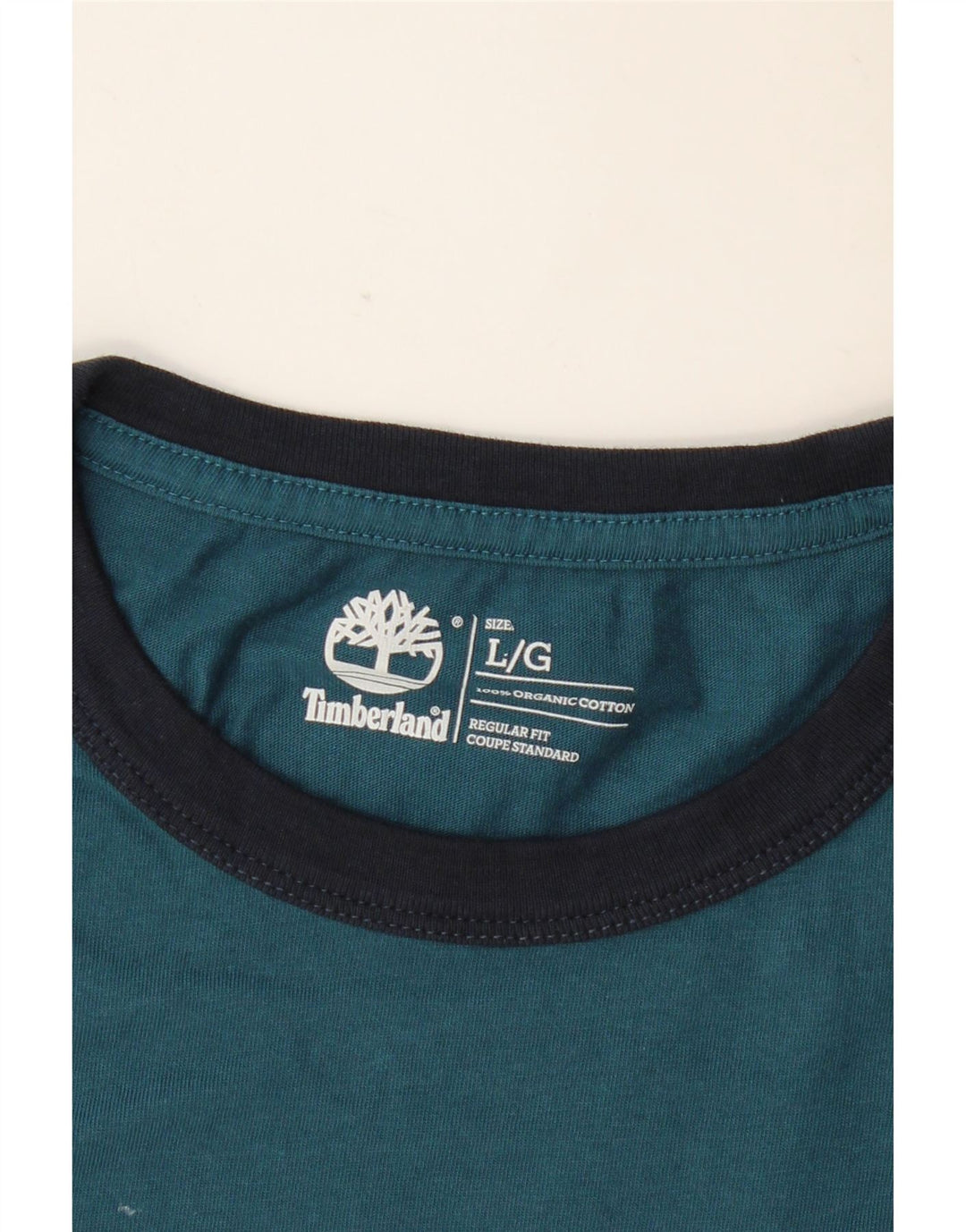 TIMBERLAND Herre Coupe Standard Regular Fit Grafisk T-Shirt Top Stor Blå