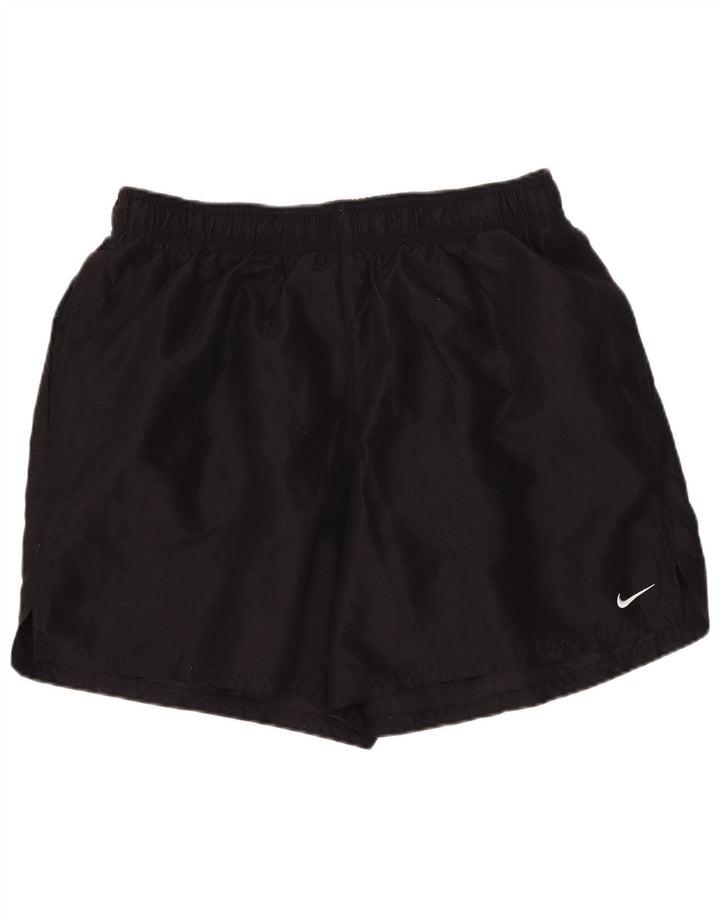 Nike sportsshorts til kvinder UK 14 Stor sort polyester