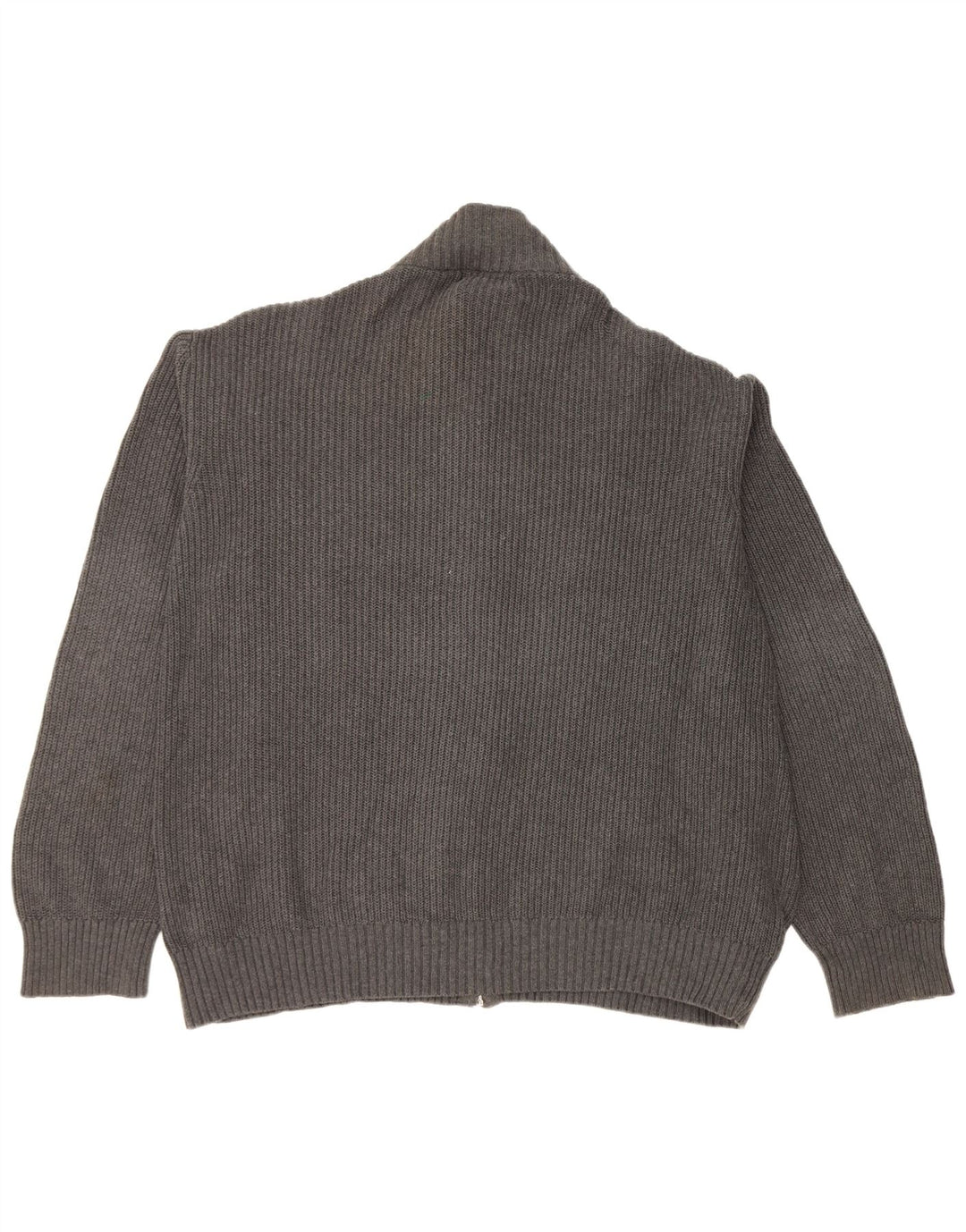 Marks & Spencer Herre Blue Harbor Cardigan Sweater 2XL Grå Bomuld