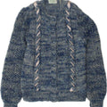 MARY LAVERY Womens Cardigan Sweater UK 14 Large Blue Vintage Mary Lavery and Second-Hand Mary Lavery from Messina Hembry 