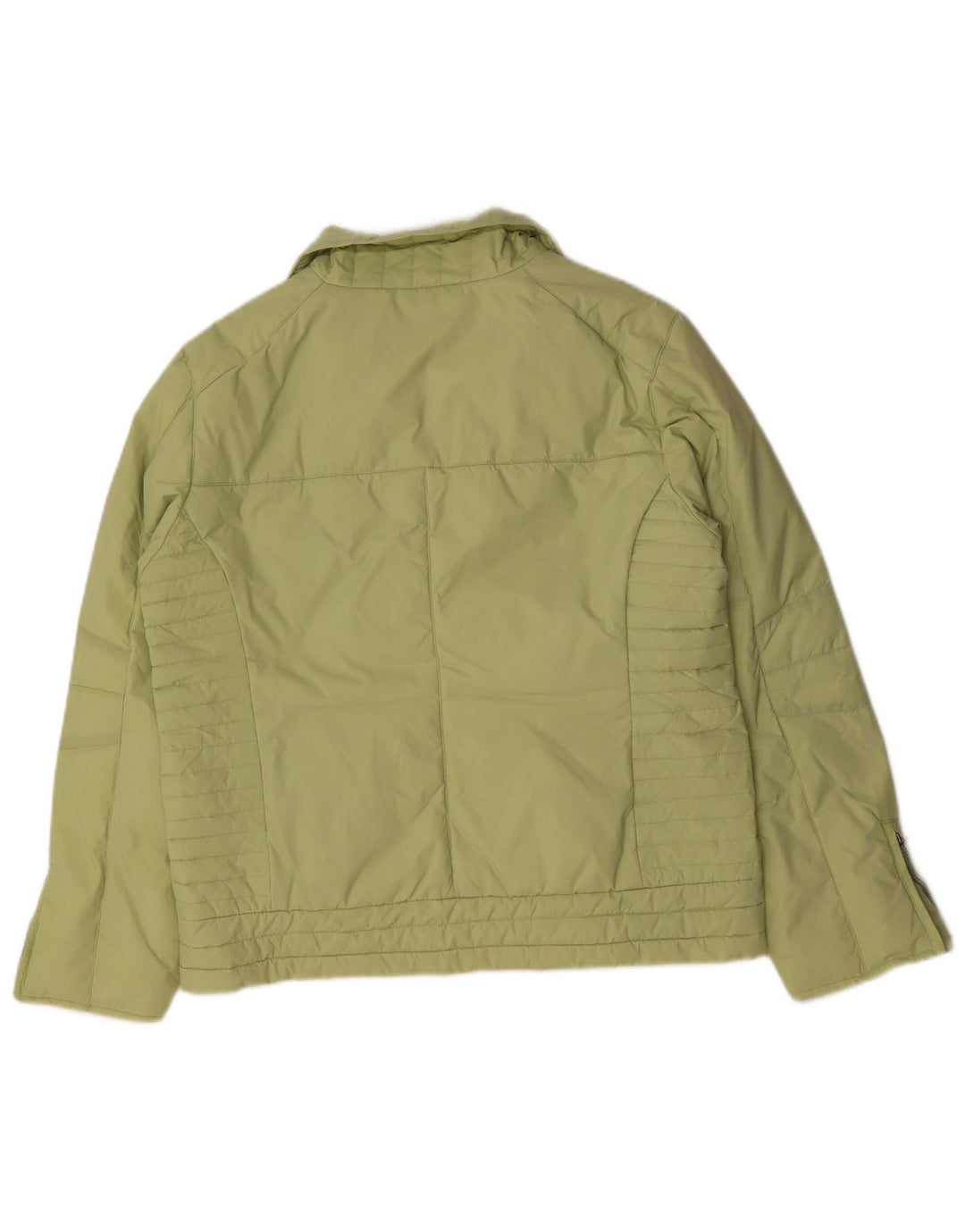 KENVELO Womens Padded Jacket UK 18 XL Green Nylon