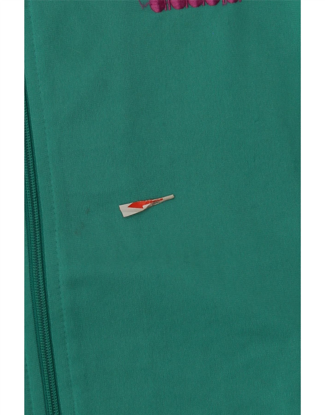Diadora Herre grafisk træningsdragt topjakke UK 38 Medium Green Colourblock