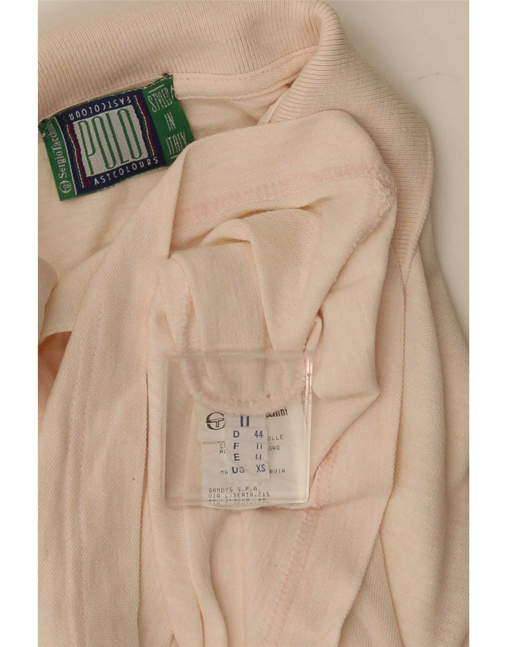 Sergio Tacchini herre poloshirt XS Pink bomuld