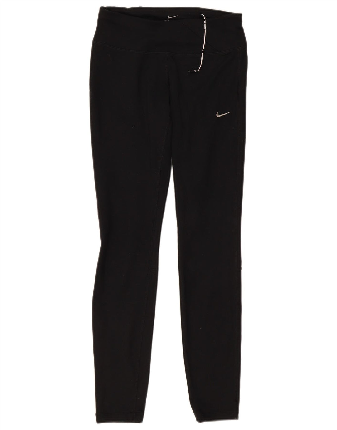 NIKE Dame Dri Fit Leggings UK 6 XS sort polyester