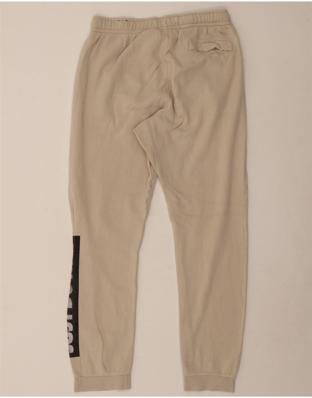 Nike Herre grafisk træningsdragt Bukser Joggers Stor Beige Bomuld