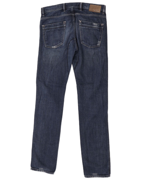Diesel Herre Thaye Slim Jeans W31 L34 Blå Bomuld