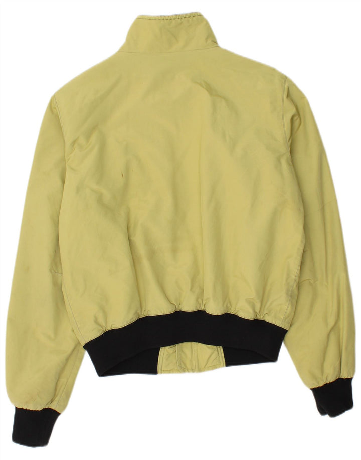 Refrigiwear Womens Cruz Bomber Jacket UK 14 Medium Yellow Colourblock