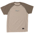 CHAMPION Dame T-Shirt Top UK 14 Large White Colourblock