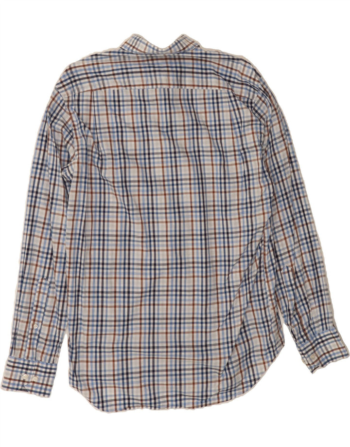 PETER MILLAR Mens Shirt Large Multicoloured Check Cotton Vintage Peter Millar and Second-Hand Peter Millar from Messina Hembry 