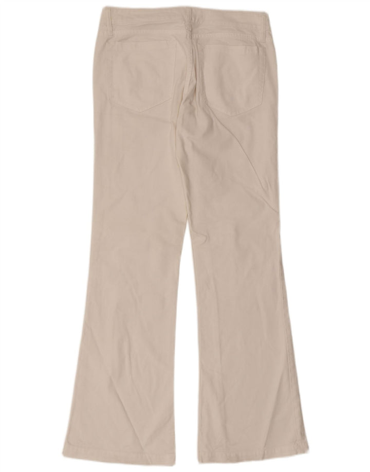 Atos Lombardini Dame Bootcut Jeans W30 L31 Hvid Bomuld