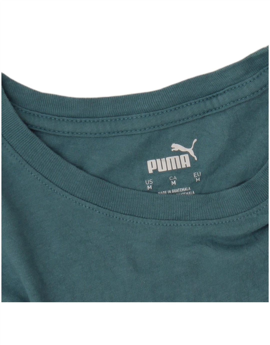 PUMA Grafisk T-shirt top til kvinder UK 12 Medium Blue