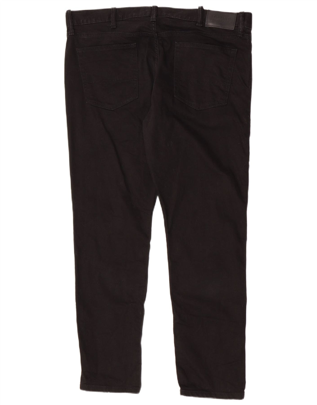 Tommy Hilfiger Herre Slim Jeans W38 L30 Sort Bomuld