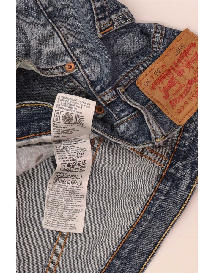 Levi's Herre 559 denimshorts W36 Large Blue Cotton