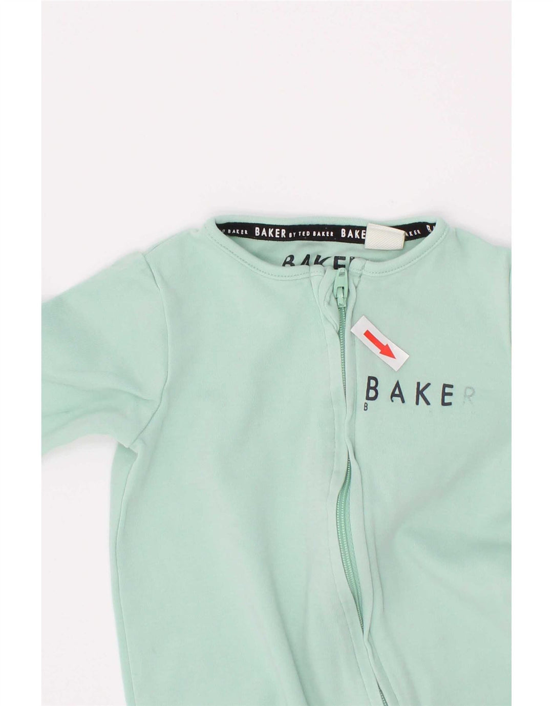 Ted Baker Baby Boys Grafisk Langærmet Jumpsuit 3-6 måneder turkis