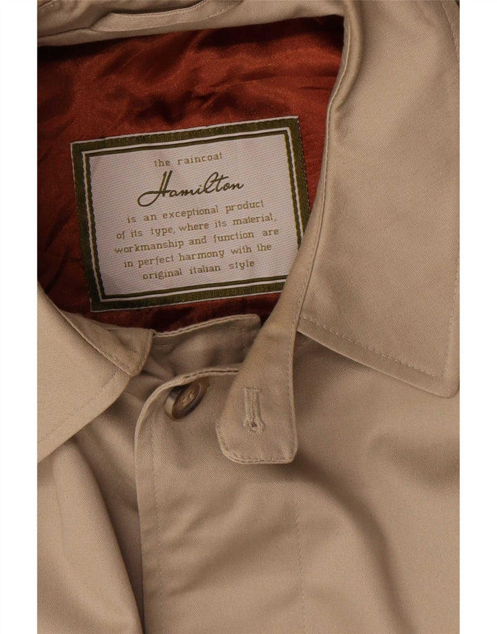 Hamilton Herre Overfrakke UK 40 Large Beige