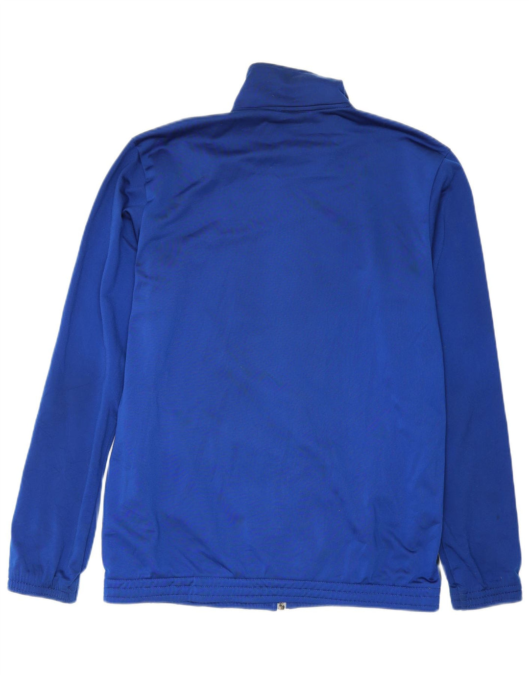 Adidas Træningsdragt til mænd Topjakke UK 40/42 Medium Blue Colourblock Polyester