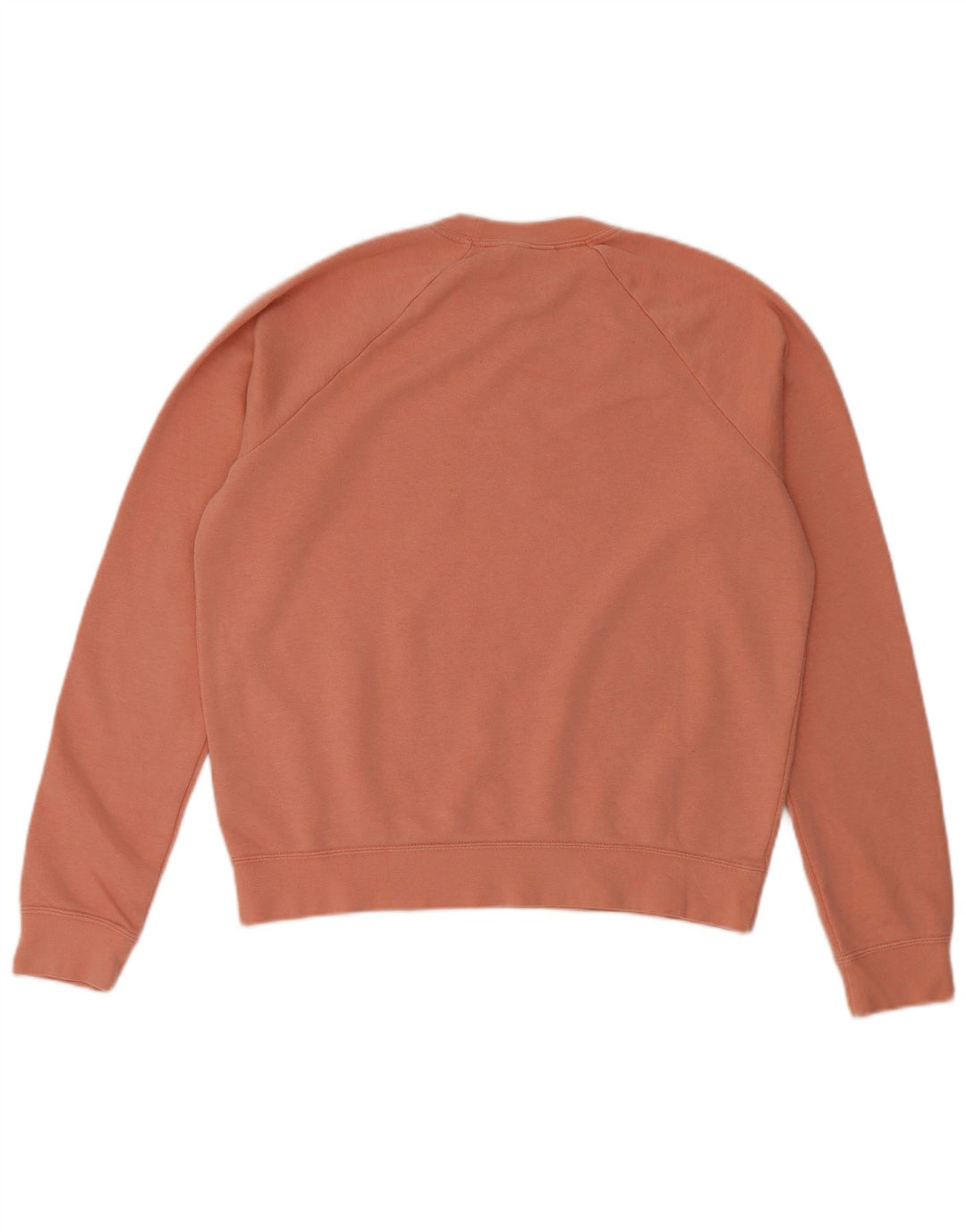 Nike Dame Oversized Sweatshirt Jumper UK 10 Small Pink Bomuld