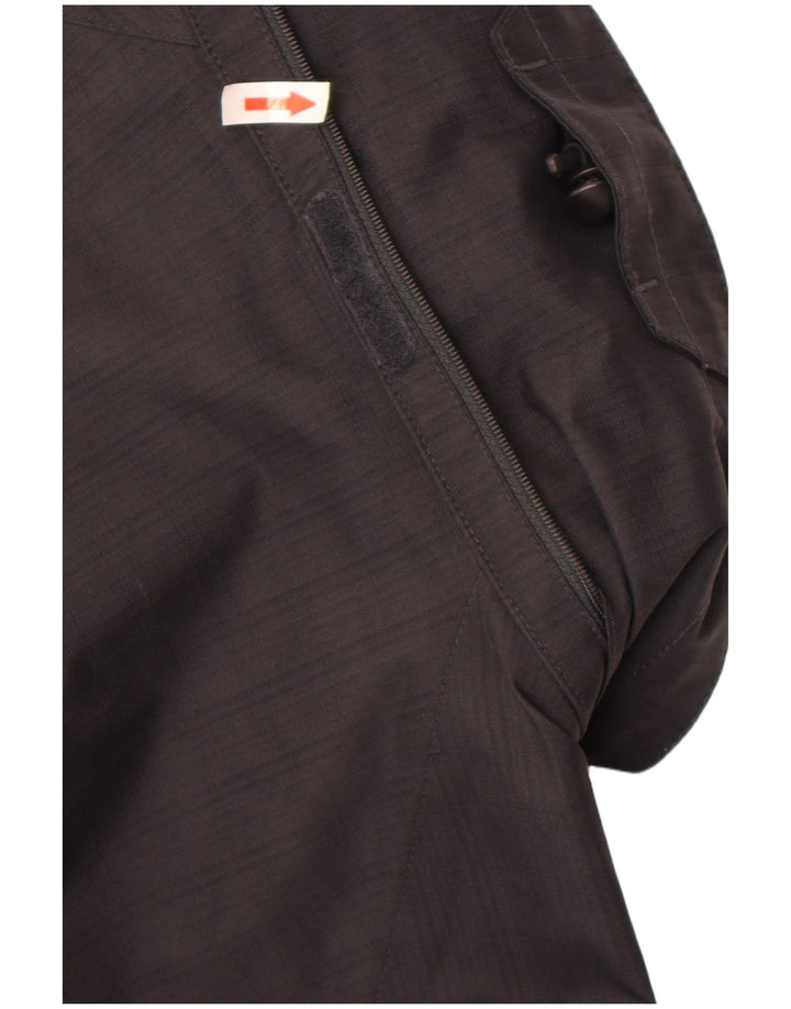 Jack Wolfskin Herre regnjakke UK 40 Large Black Polyester