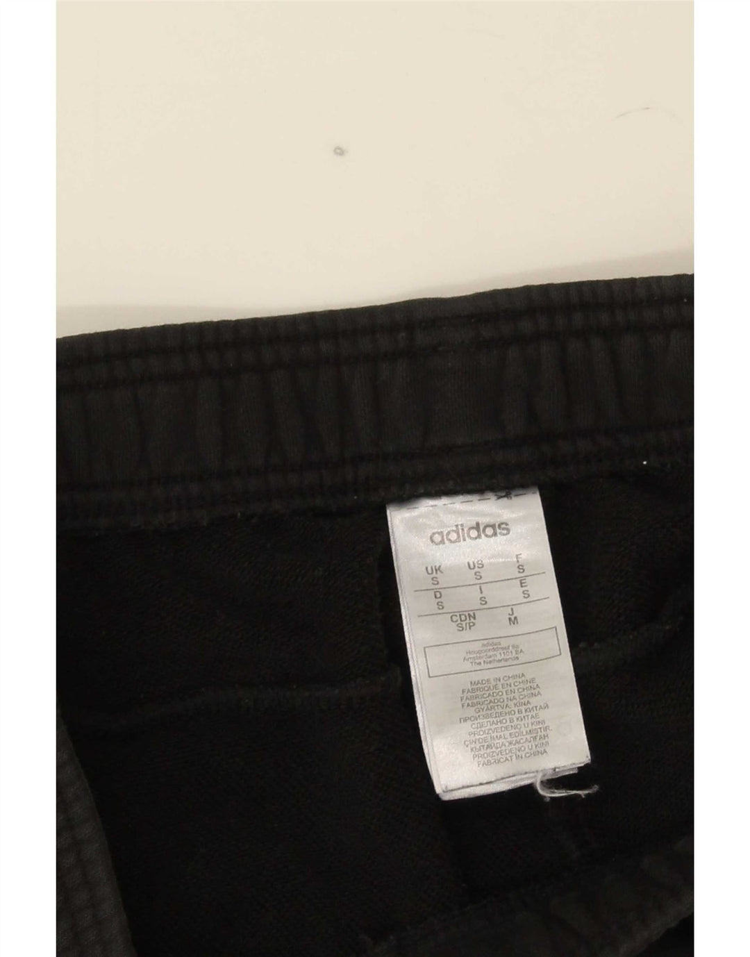 Adidas Træningsdragt til mænd Joggers Små sorte bomuld