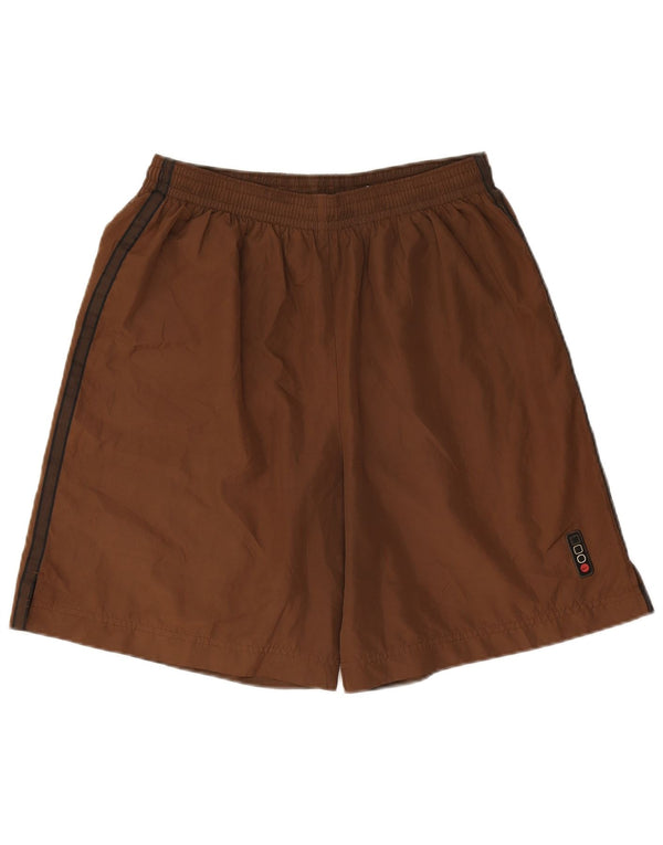 NIKE Sportshorts til mænd UK 39/41 medium brun polyester