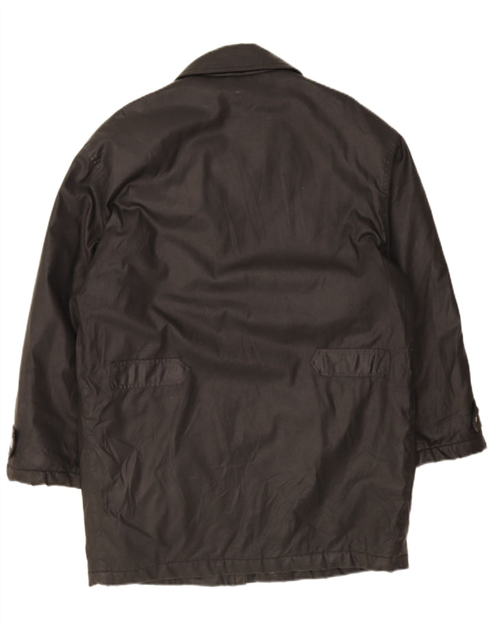 Vintage Herre Windbreaker Coat UK 42 XL Sort