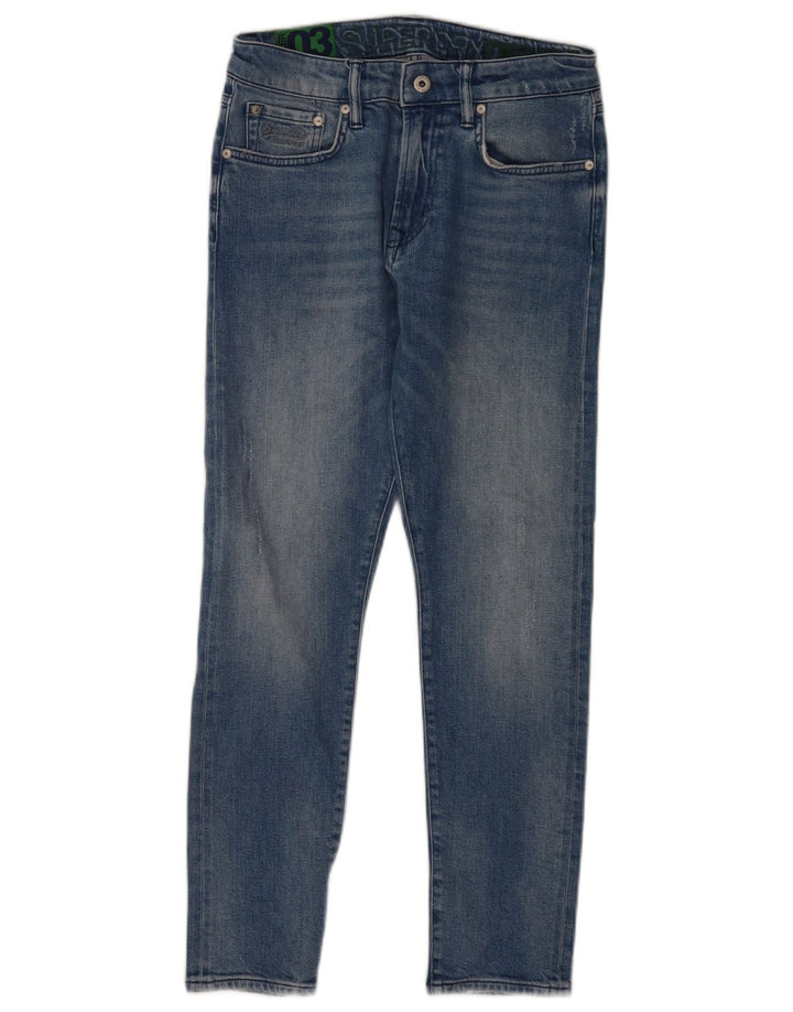 Superdry Slim Jeans til mænd W30 L27 blå bomuld
