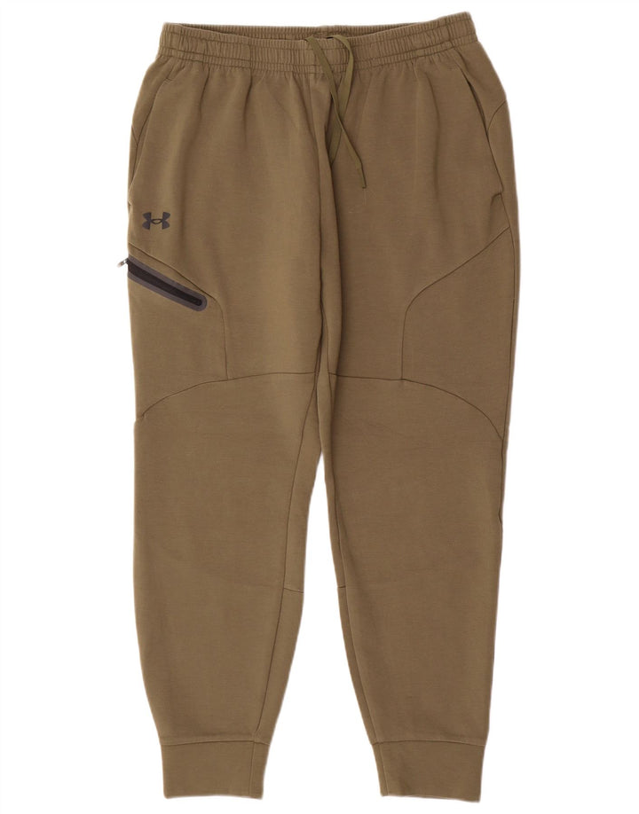 Under Armour Herre træningsdragt Bukser Joggers Large Khaki Polyester