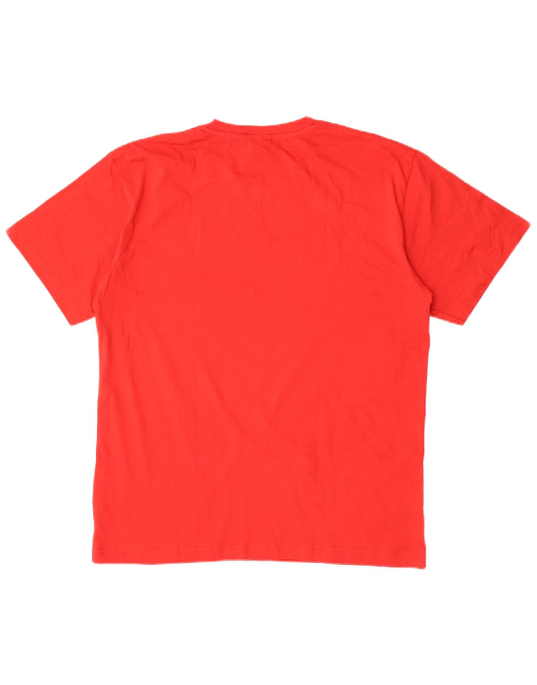 Lotto Herre T-Shirt Top XL Rød Bomuld
