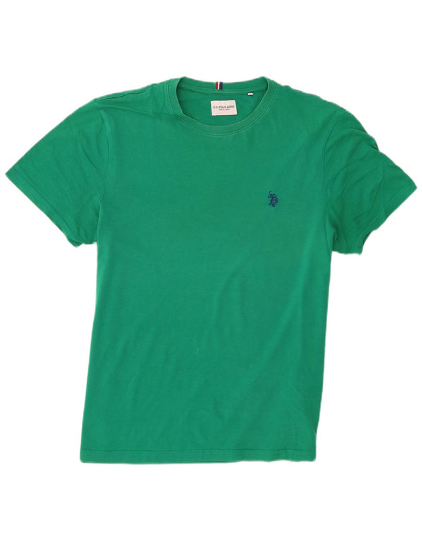 U.S. Polo Assn. Herre T-shirt Top Medium Grøn Bomuld