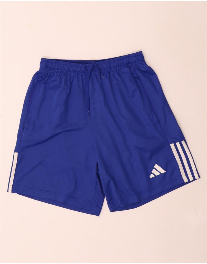 Adidas Aeroready Sportsshorts til mænd Små blå polyester