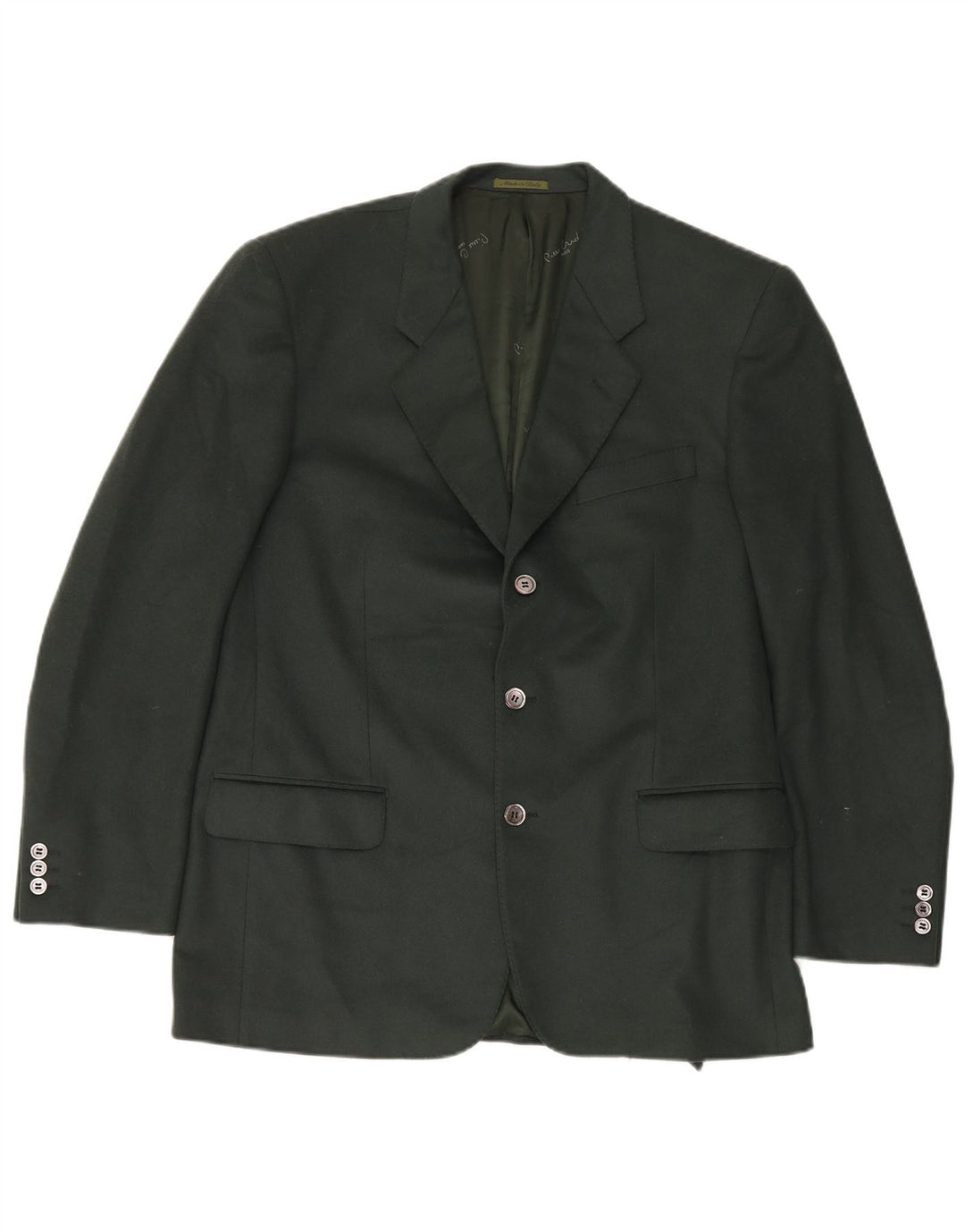 Pierre Cardin Herre 3-knaps blazerjakke IT 50 Stor Khakiuld