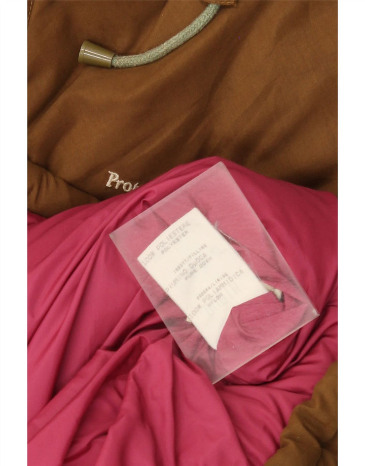DUBIN Herre Hættejakke IT 54 2XL Brun Polyester