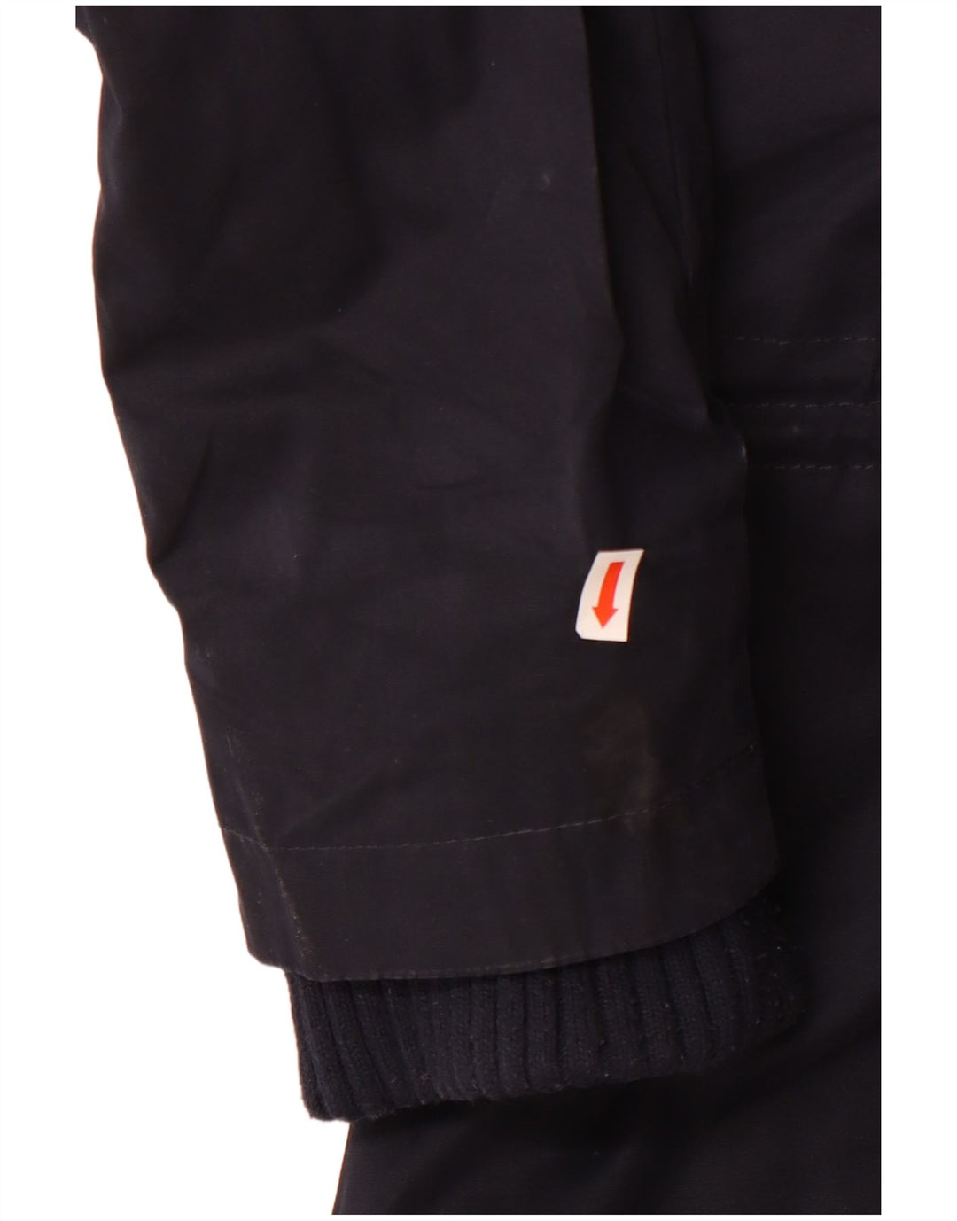 Superdry Parkajakke med hætte til kvinder UK 18 XL marineblå polyester