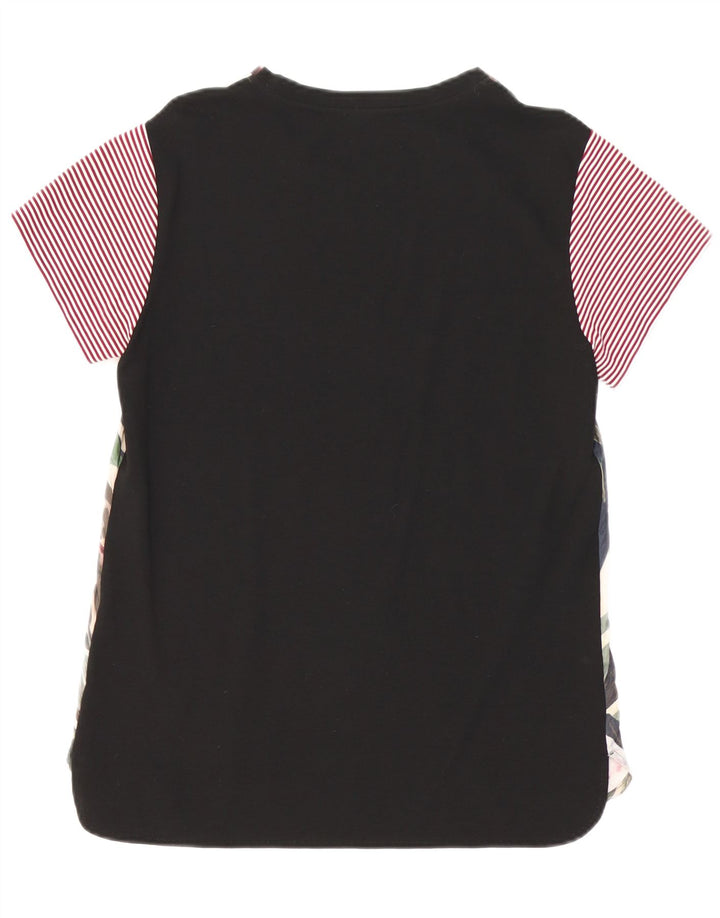 Max & Co. Grafisk T-shirt top til kvinder UK 14 Medium Multicolored Floral