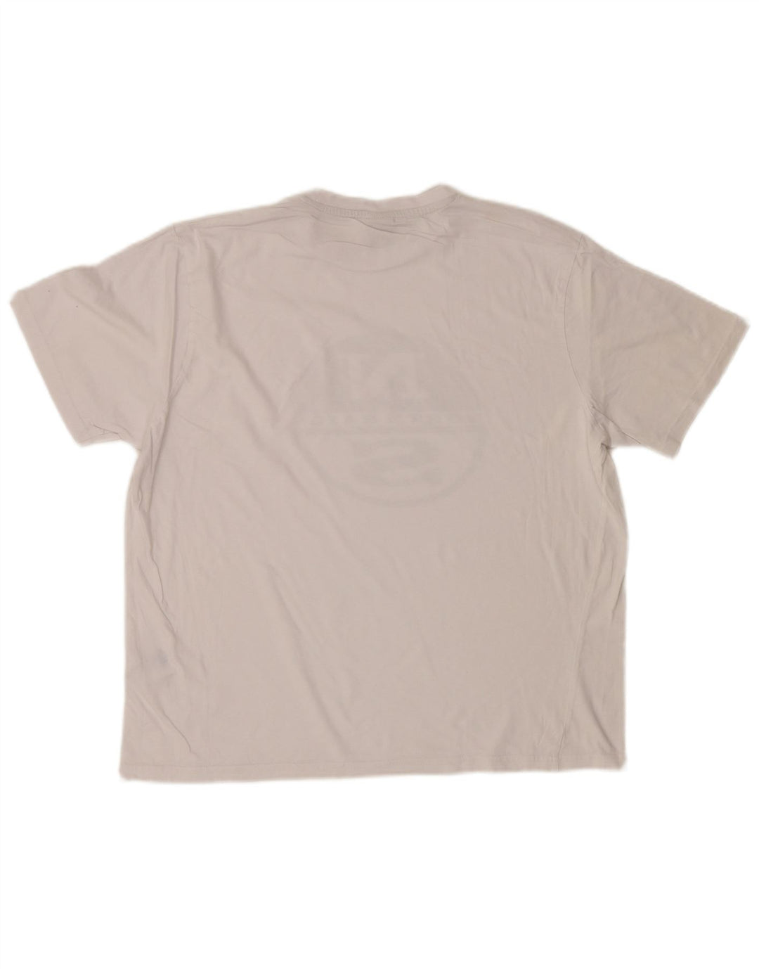 North Sails Herre Grafisk T-Shirt Top Stor Hvid Bomuld