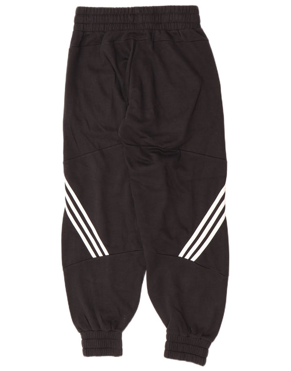 Adidas Dame Loose Fit Træningsdragt Bukser Joggers UK 12/14 Medium Black