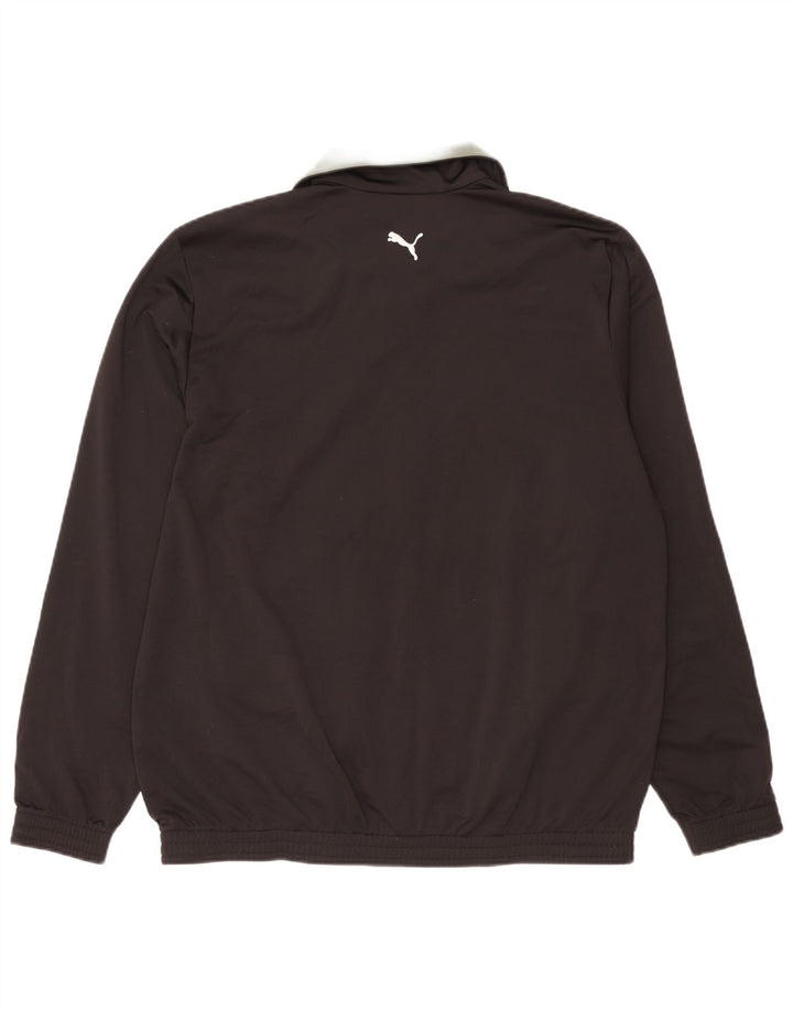Puma Træningsdragt til mænd Topjakke XL Sort Colourblock Polyester